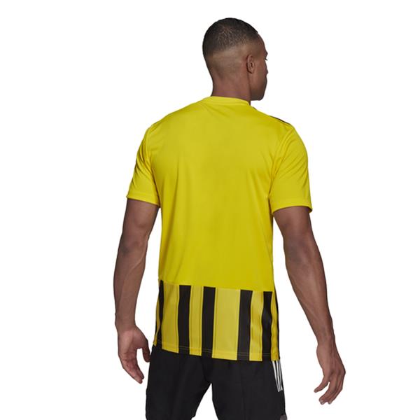adidas Striped 21 Team Yellow/Black Football Shirt